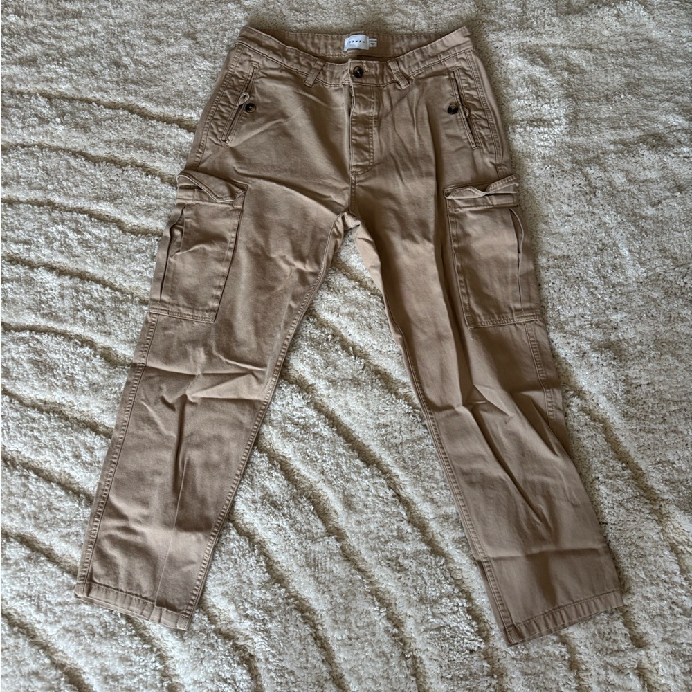 Men's Tan Cargo Pants